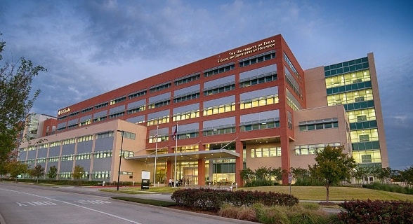 Outside view of U T Health dental school