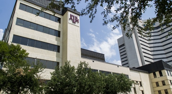 Outside view of U T Health dental school