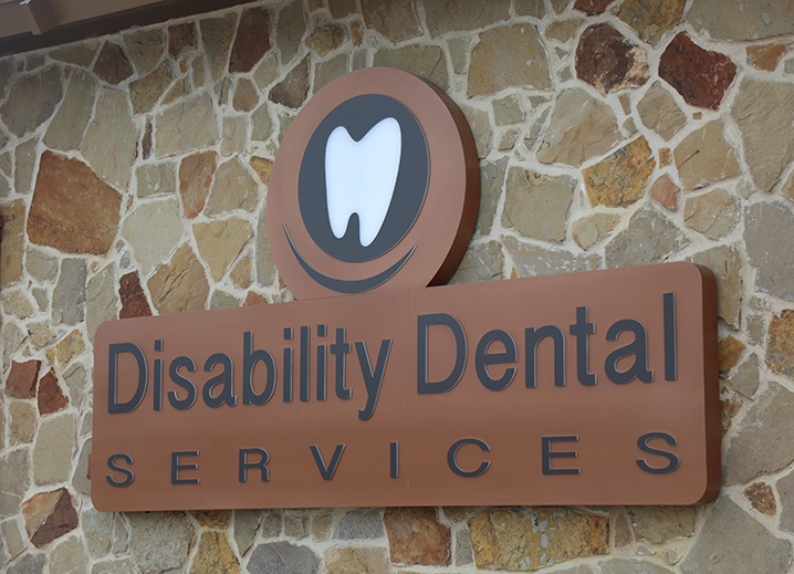Disability Dental Services sign on building
