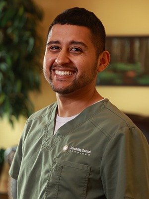 Registered dental assistant Lupe Sarmiento